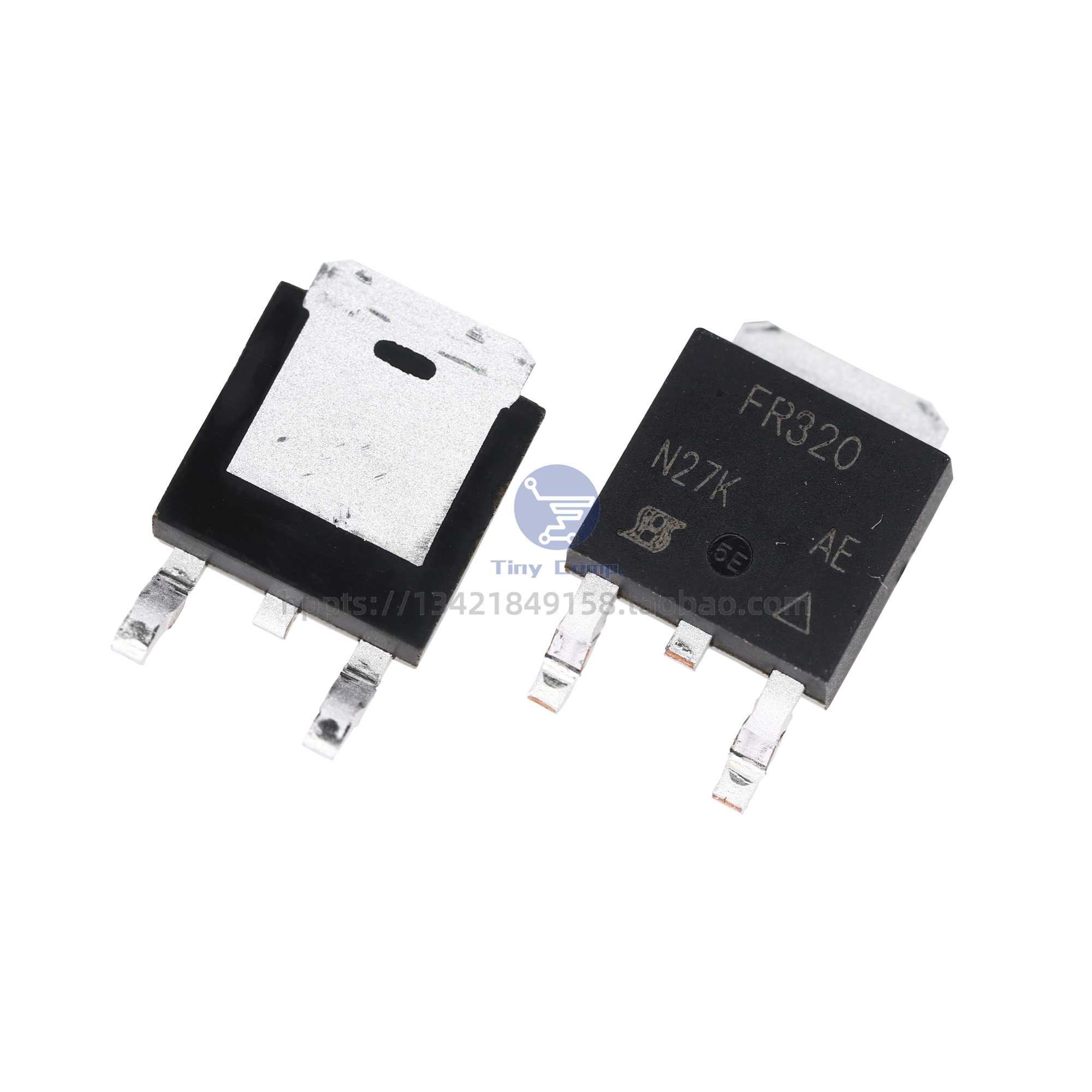 新货正品 IRFR320TRPbF TO-220场效应管MOSFET N沟道400V 3.1A