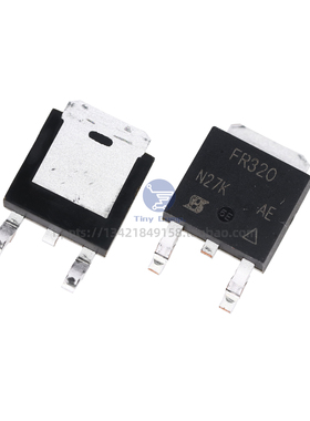 新货正品 IRFR320TRPbF TO-220场效应管MOSFET N沟道400V 3.1A