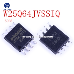 正品保障 W25Q64JVSSIQ SOP8 64Mbit串行闪存芯片新货原装