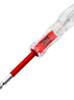 勒塔(LETA)5*75mm两用螺丝刀接触式测电笔电工电笔工具LT-ET268