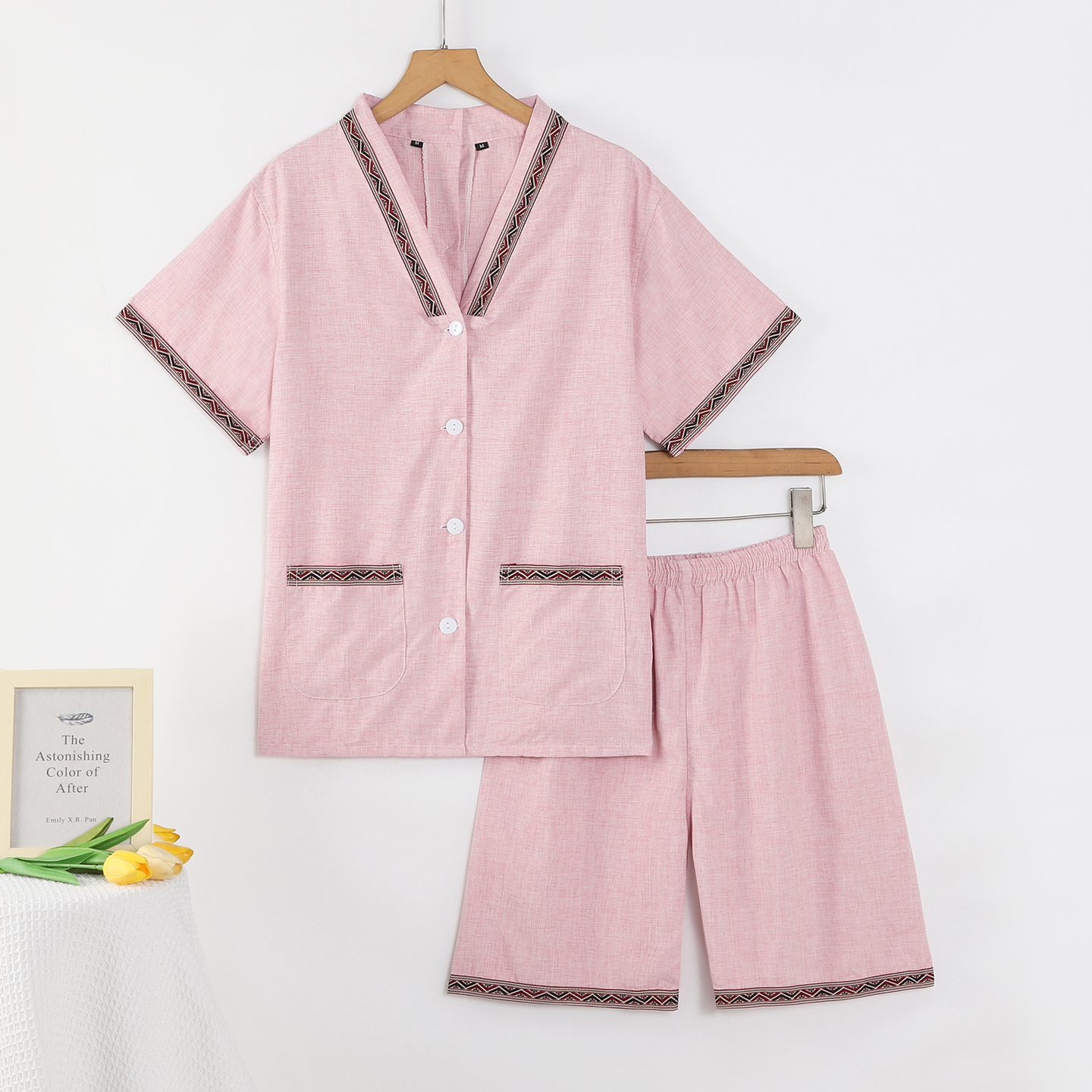 奈里成艾灸服纯棉柔软亲肤理疗服