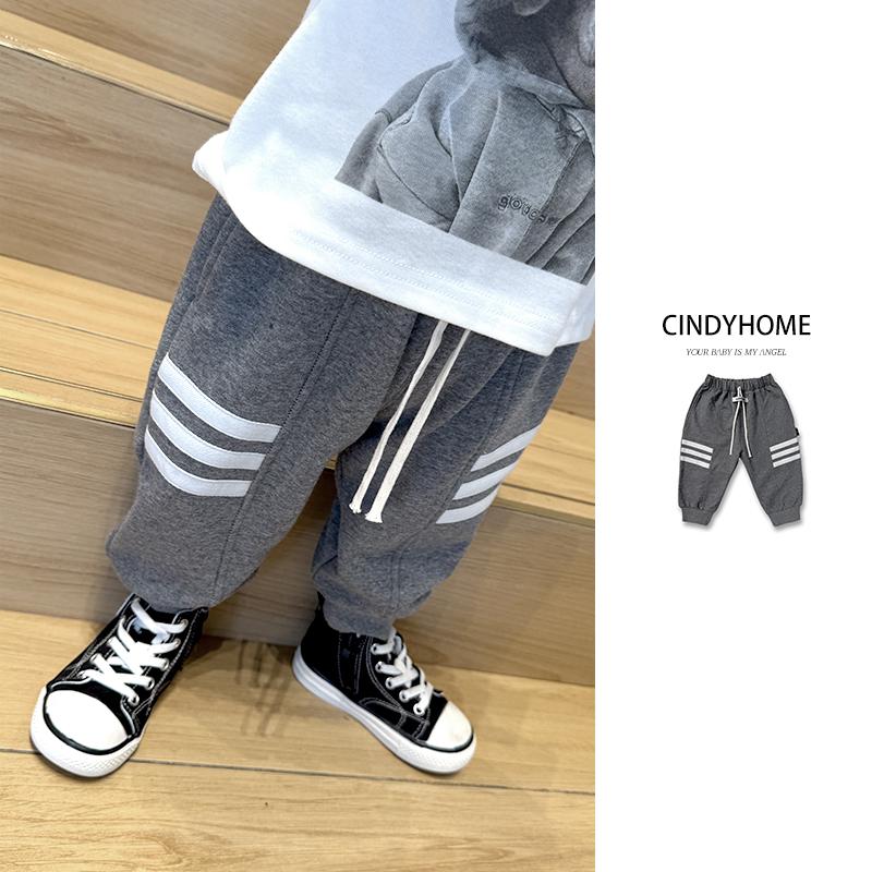 儿童裤子2024秋冬季百搭宝宝长裤