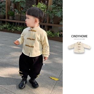 洋气衣服 新款 中国风冬季 复古儿童小童新中式