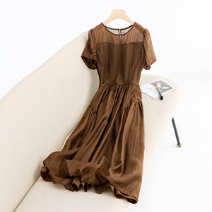 乔妮塔品牌女装2026夏季新款高级感法式小众浪漫仙女裙天丝连衣裙