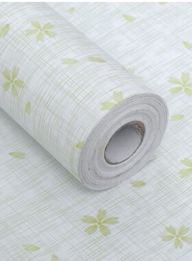 秒杀pvc自粘壁纸自贴墙纸壁纸五叶草简约时尚卧室田园小花