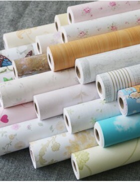 防水纯色大学生寝室宿舍装饰墙纸自粘壁纸电脑书桌衣柜子翻新贴纸