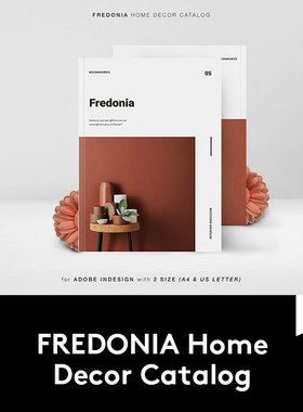 时尚简洁的家具产品介绍促销企业宣传画册Indesign模板印刷品设计