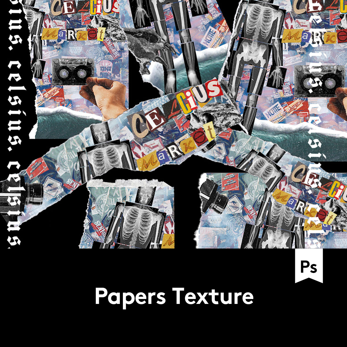 Papers Texture 5款...