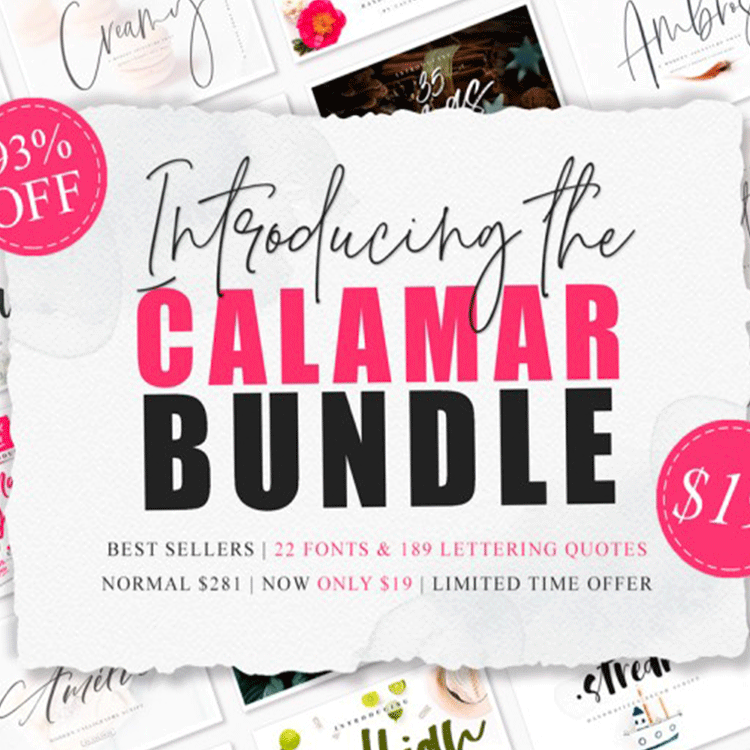 ps英文字体包 时尚手写飘逸连笔女性书法艺术婚礼cdr广告美工mac