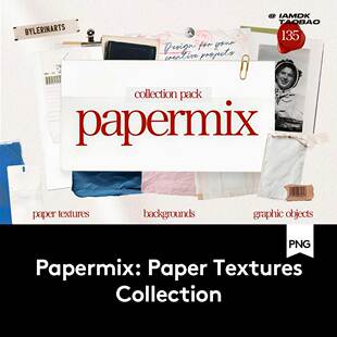 137款做旧褶皱信封笔记本档案袋信纸纸张纹理背景图PNG免抠素材