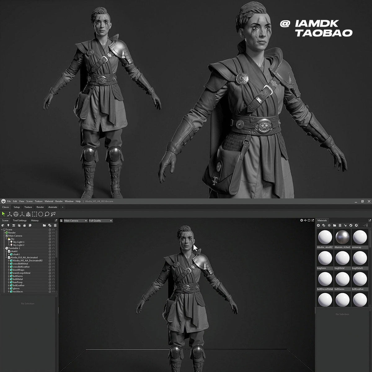 Maya+MD+ZB电影资产角色衣服建模制作视频教程 中英文字幕