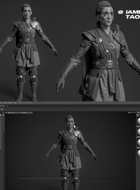 Maya+MD+ZB电影资产角色衣服建模制作视频教程 中英文字幕