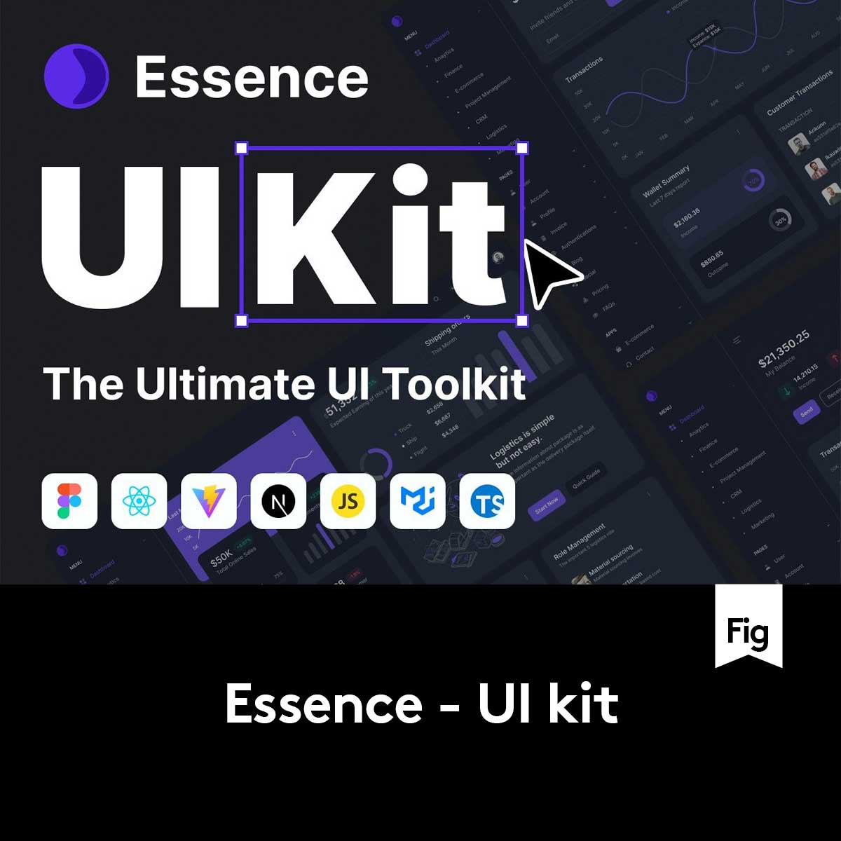 双配色CRM系统SaaS平台电子商务后端WEB登陆界面设计Figma+源码