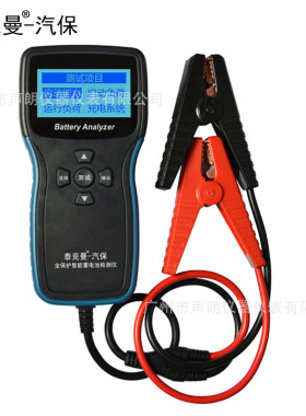 TM2015A泰克曼汽车蓄电池检测仪12V/24V电动自行车电瓶测试仪