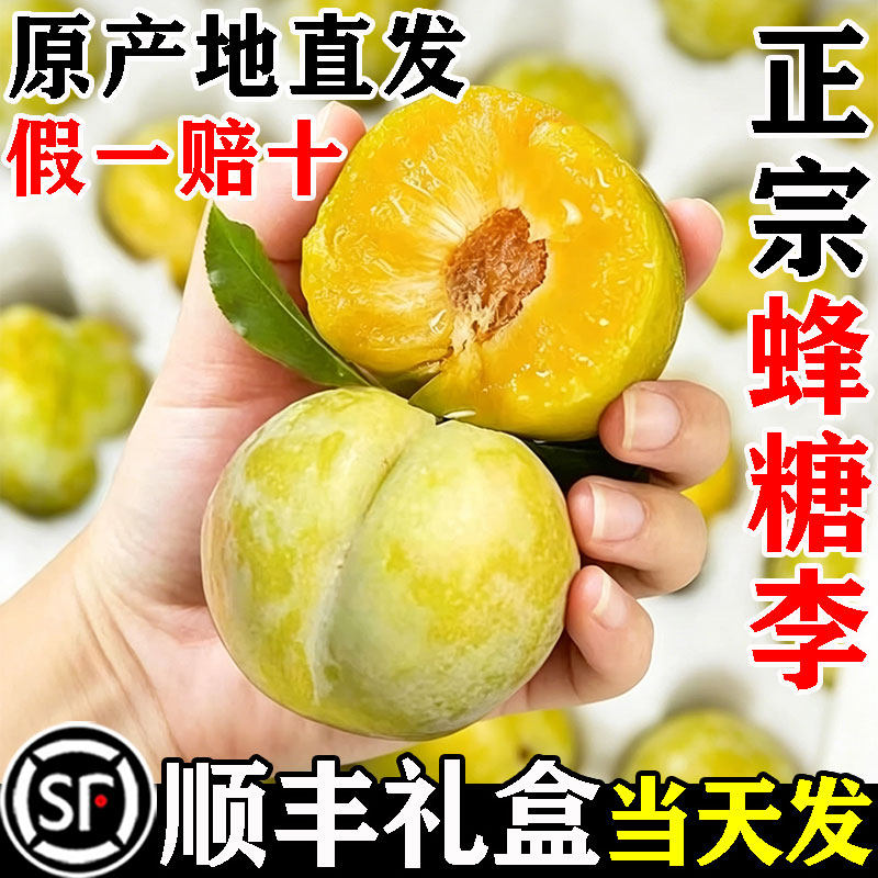 【59/5斤】纯甜蜂糖李顺丰当天发