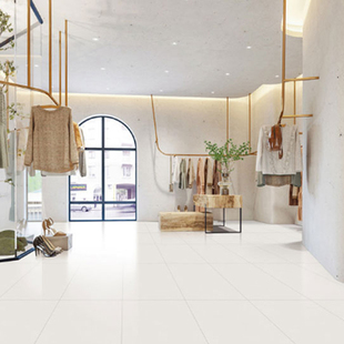 微水泥小清新客厅瓷砖 柔光纯色600X1200地板砖莫兰迪色系网红爆款