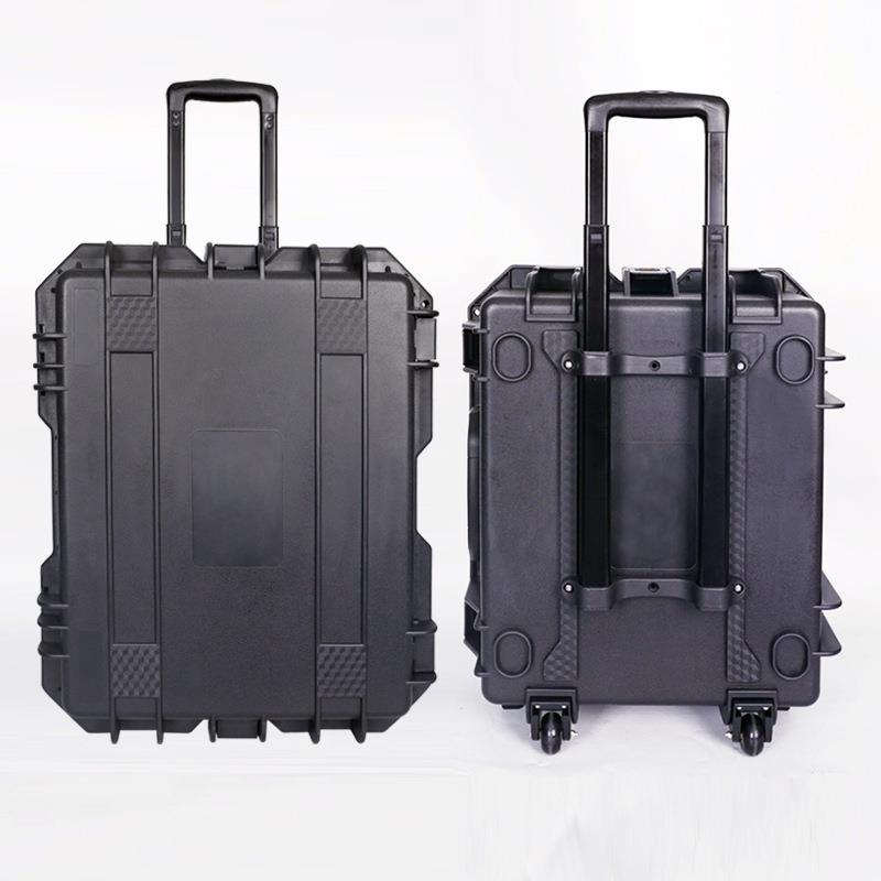 仪器设备拉杆箱 PP塑料户外安全防护箱 大型拉杆五金维修工具箱