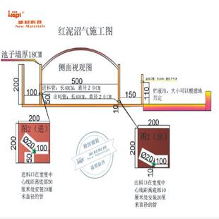 沼气池 软体沼气设备 可折叠沼气发酵袋 厂家