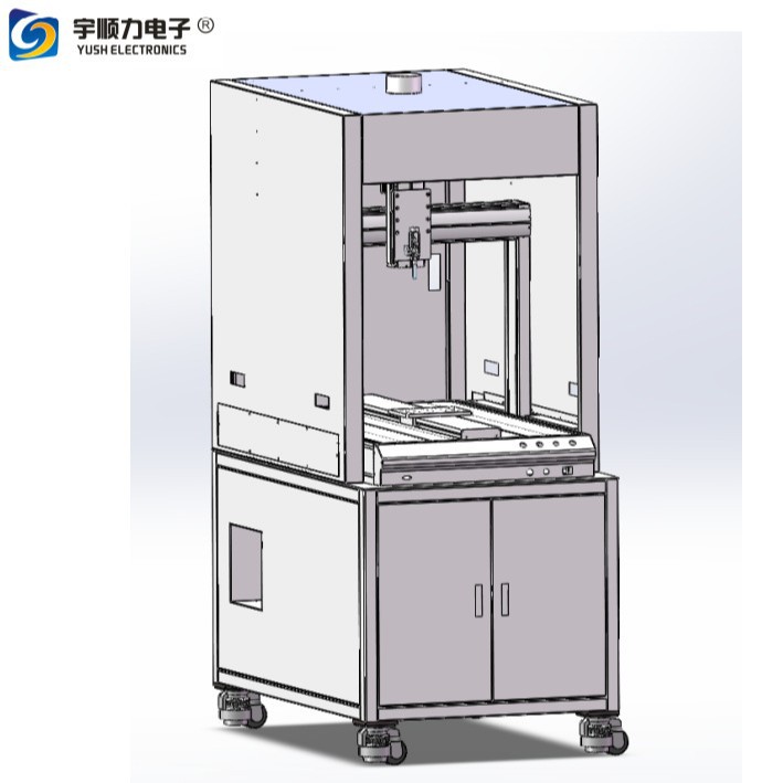 精密直线导轨双阀同步331桌面点胶机
