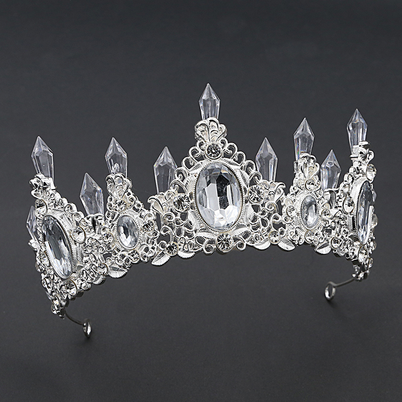 女王范巴洛克影楼适合八寸头饰