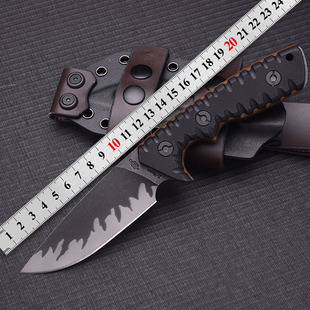 米勒兄弟M27刀一体龙骨户外进口钢直刀露营防身野外锋利高硬度