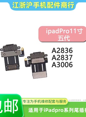 包邮适用于iPadPro 11寸 五代尾插排线 A2836尾插充电口小板A3006