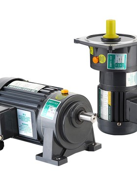 ZD中大电机卧式400W小型齿轮减速三相异步电动机ZV200-5-S-G1-LD