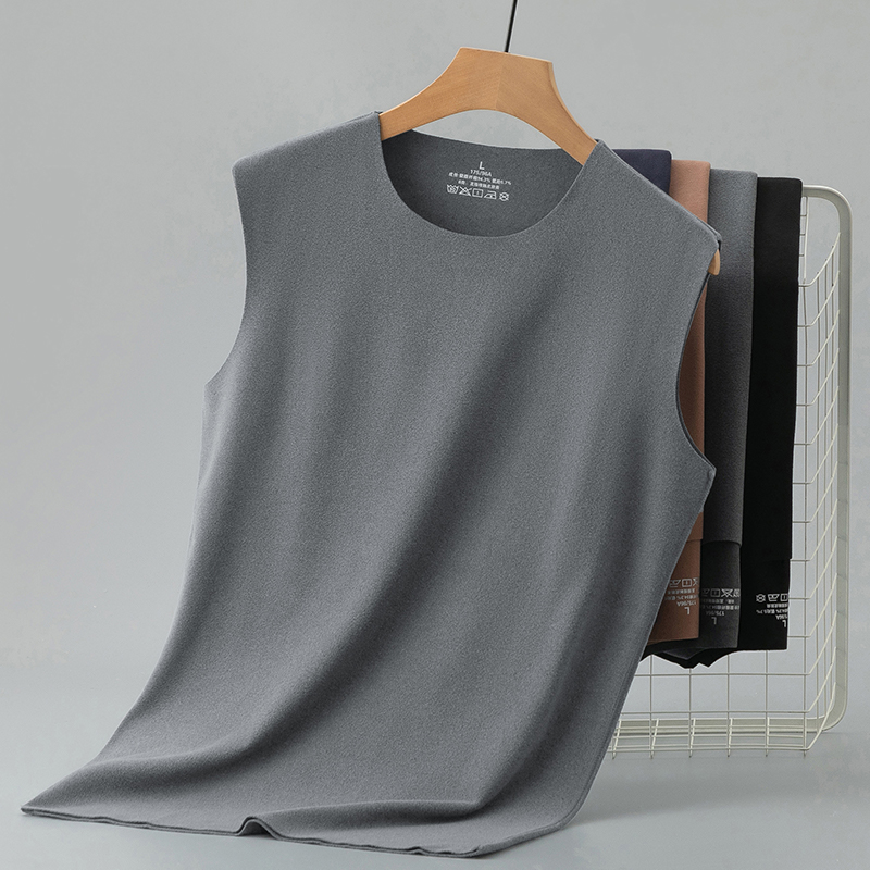 双面绒无痕打底内衣男士蓄热保暖