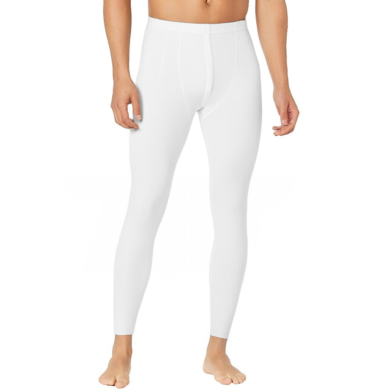 双面绒无痕打底长裤男士蓄热保暖