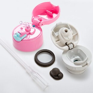 膳魔师儿童吸管直饮杯盖FFG-603系列 吸嘴吸管密封圈杯盖杯套配件