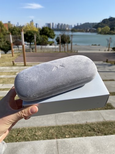 抗压耐摔眼镜盒陌森送镜布清洁剂