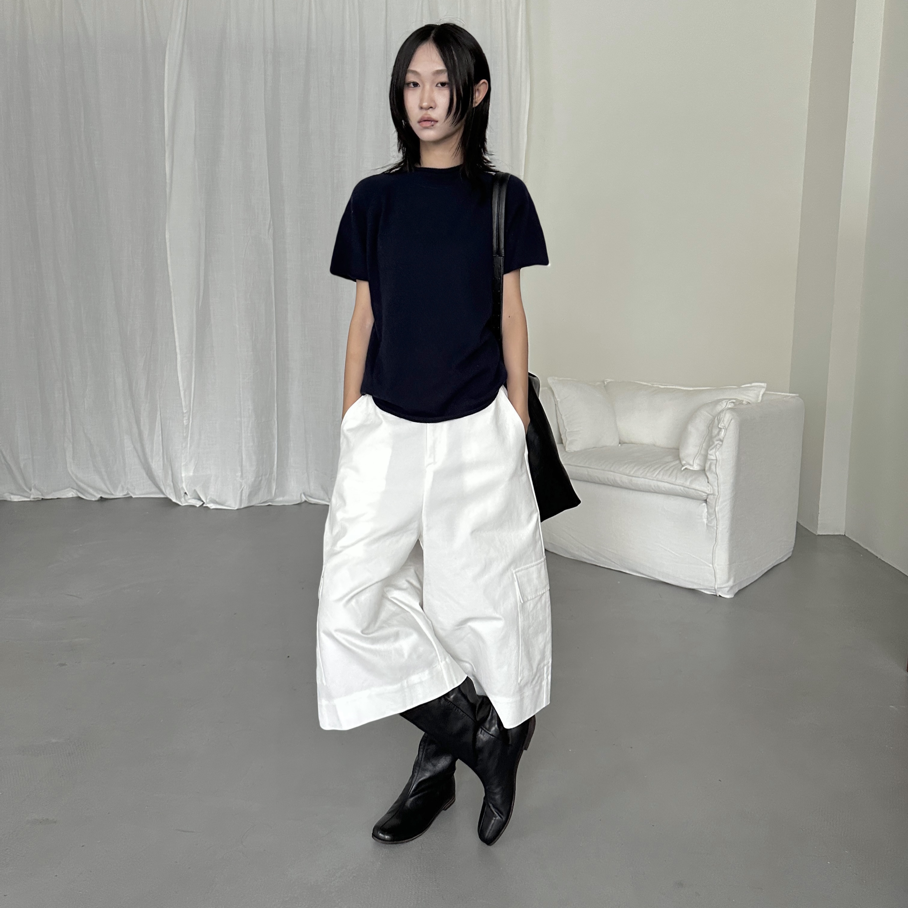 Vesca羊毛打底衫秋冬搭配毛衣