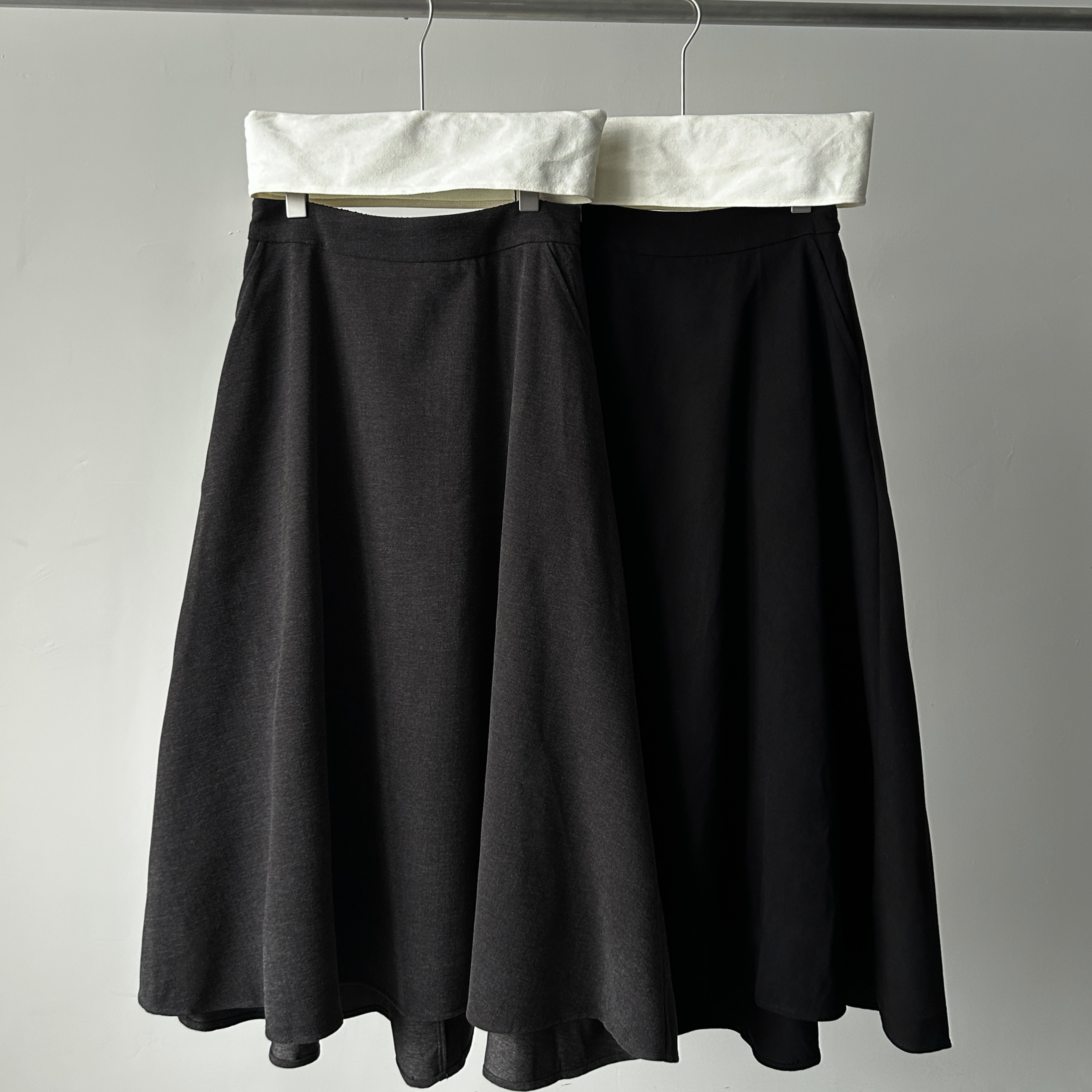 Vesca休闲半身裙女高腰显瘦