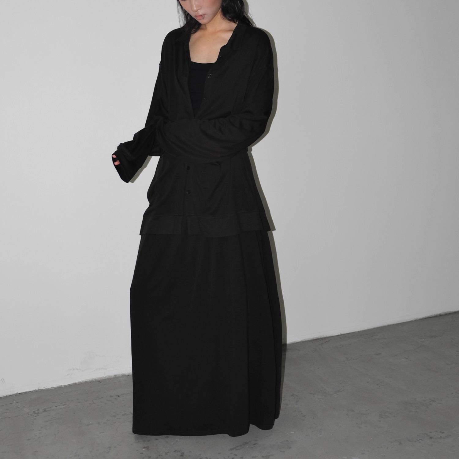 Vesca天丝气质小众套装