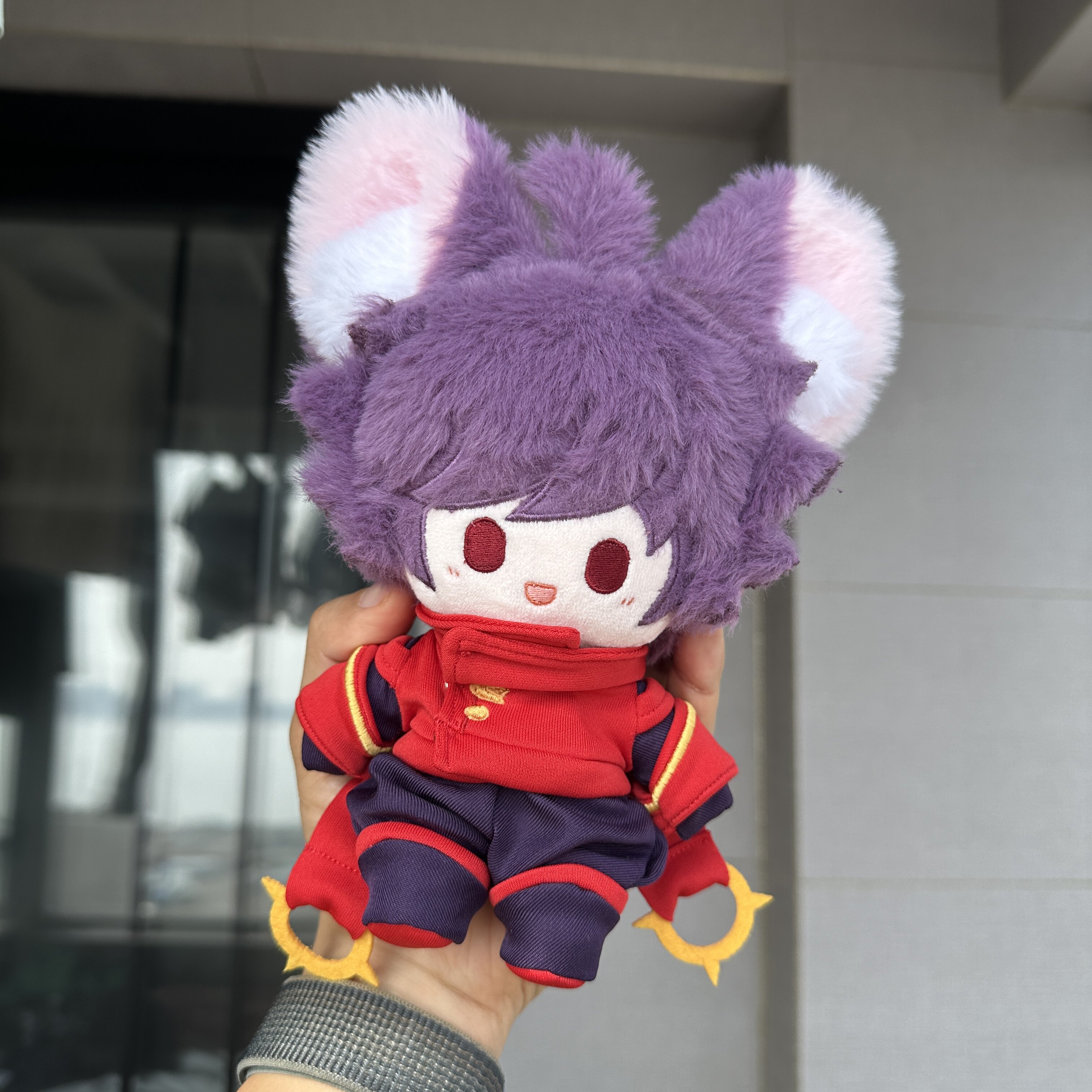 【预售包邮】王者荣耀李元芳原创同人棉花娃娃15cm公仔裸娃+娃衣