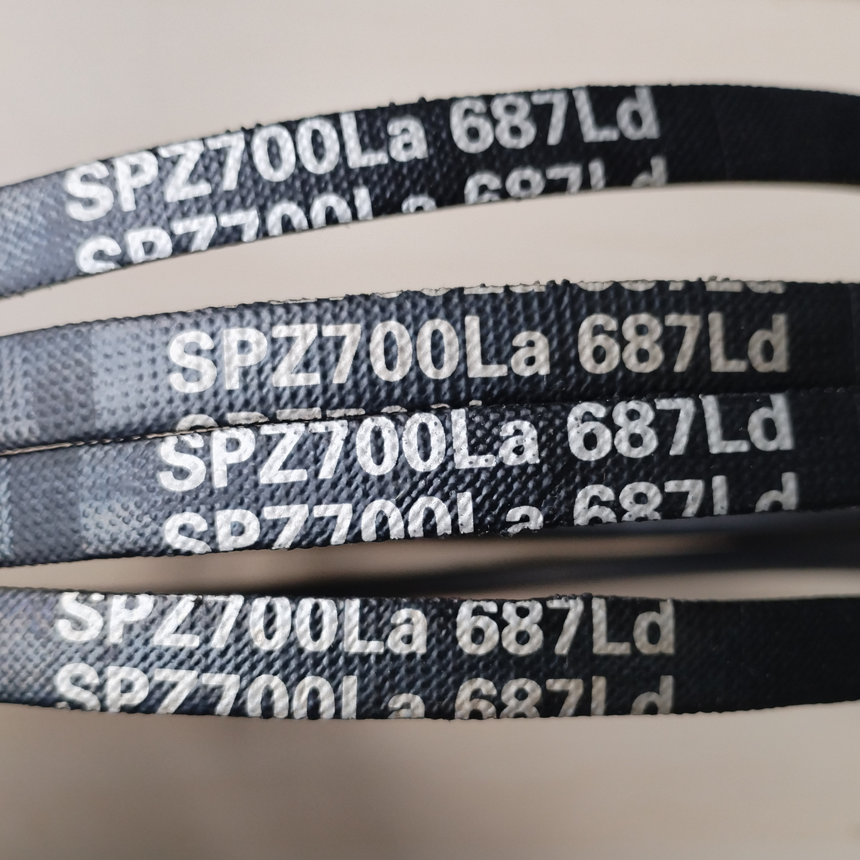 SPZ1663La 1650Ld三力士特种三角带耐油热抗静电高速电机传动皮带