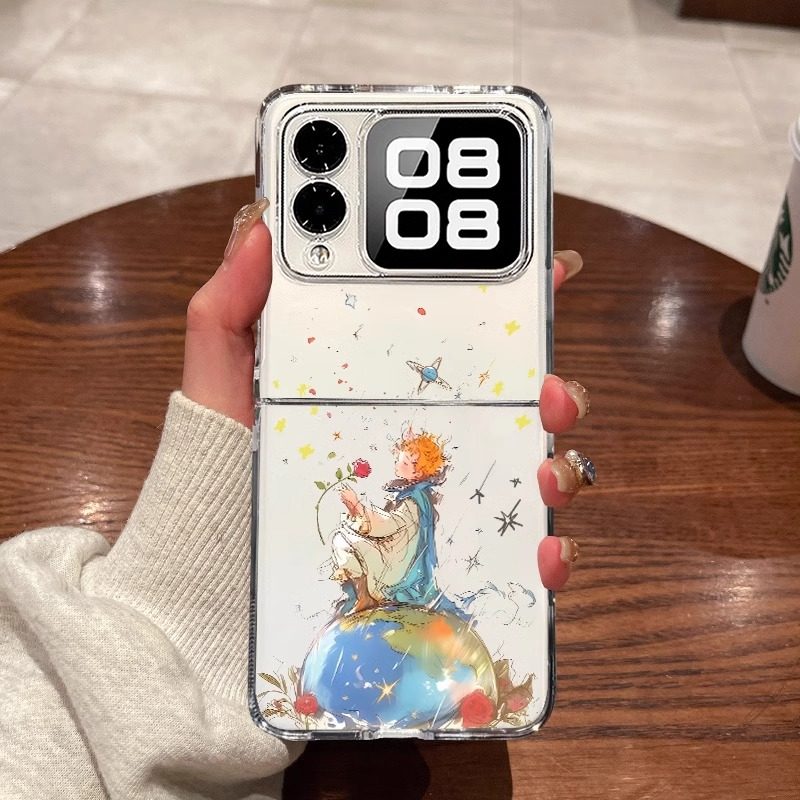 适用华为novaflips手机壳新款星球小王子Nova Flip折叠屏透明保护套flip超薄后壳全包防摔个性nova女款ins,3C数码配件,手机保护套/壳,淘宝优惠券,粉丝福利购,淘宝优惠卷