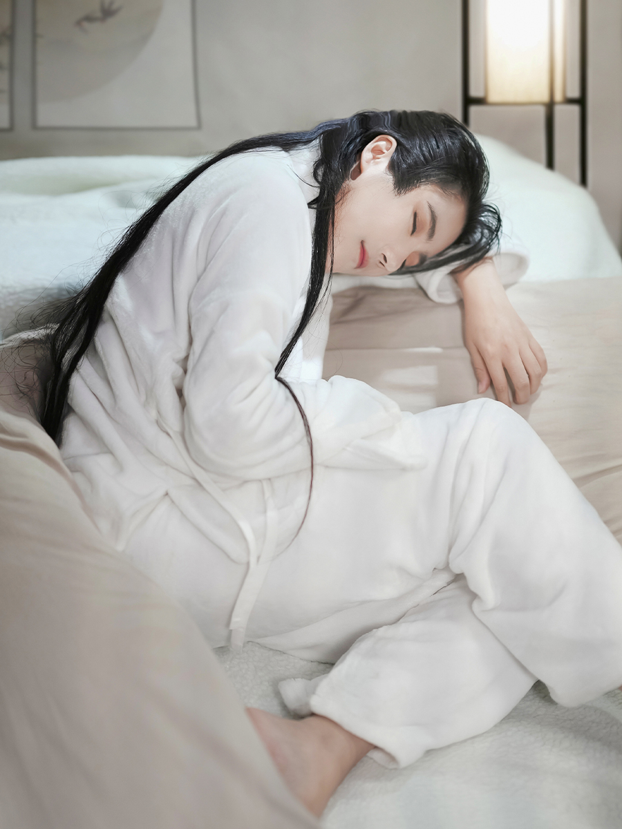 风雅司制2022加绒汉服中衣居家睡