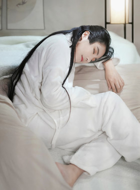 风雅司制2022加绒汉服中衣居家睡