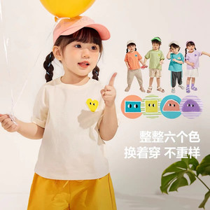 儿童T恤男女童短袖打底衫