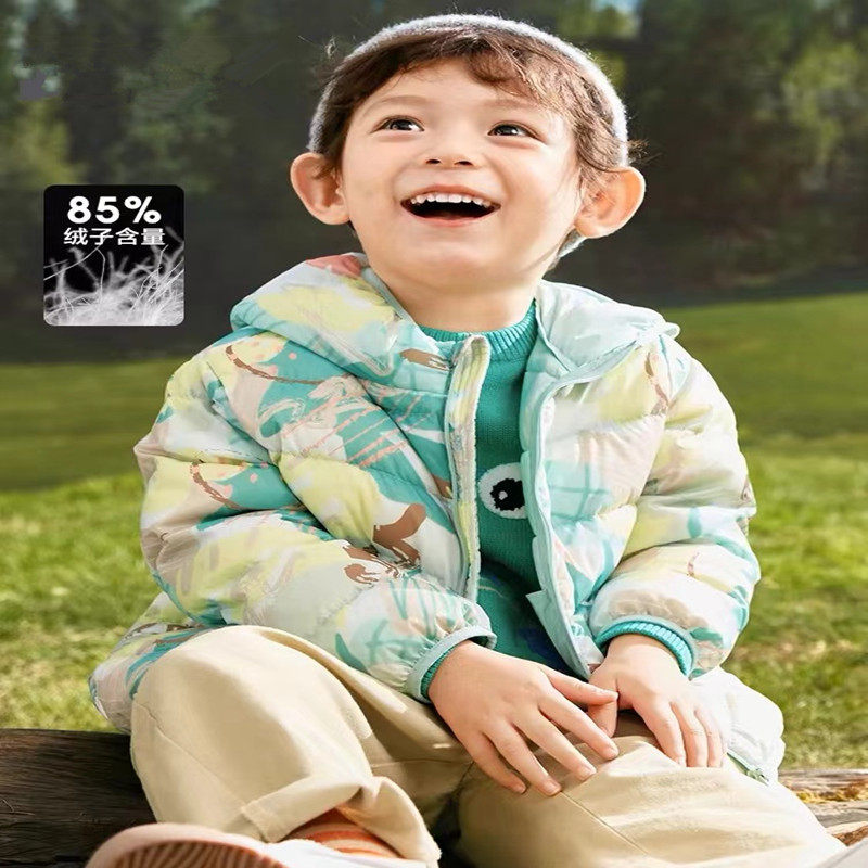外套轻薄儿童羽绒服鹿小糖