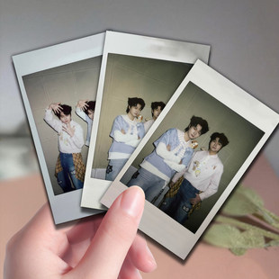 双胞胎高超高越拍立得小卡喜人双子星周边物料精美收藏卡片明信片