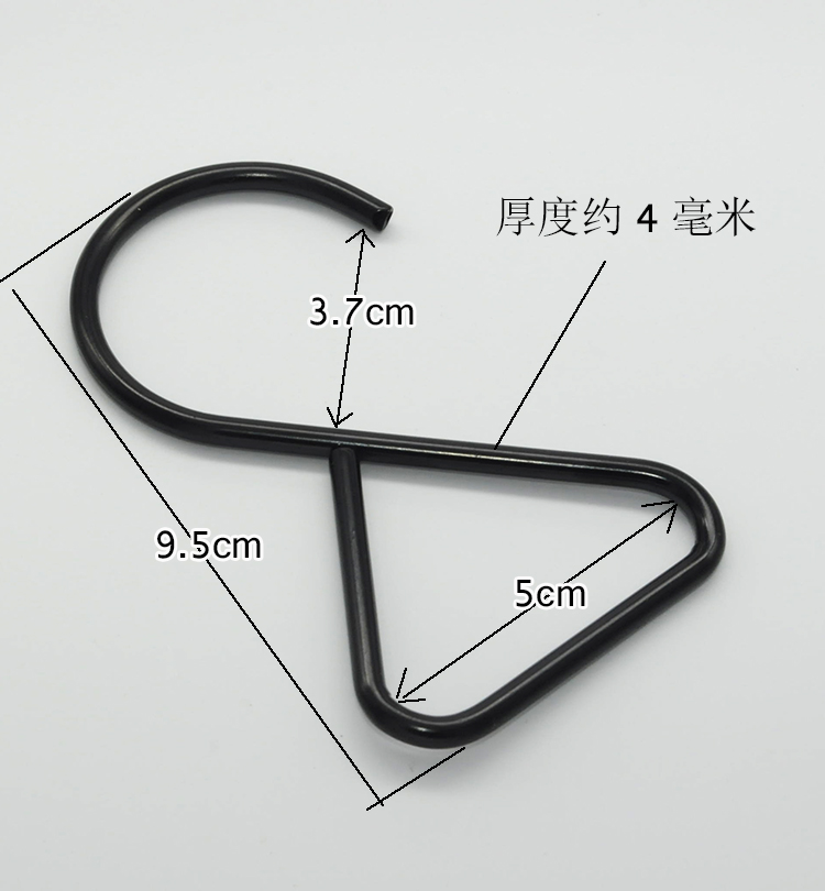 捆绑带衣帽钩金属S钩S勾