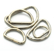 d扣 2cm金属D扣 D字扣d型环 d形环 半圆环 DIY材料 五金箱包配件