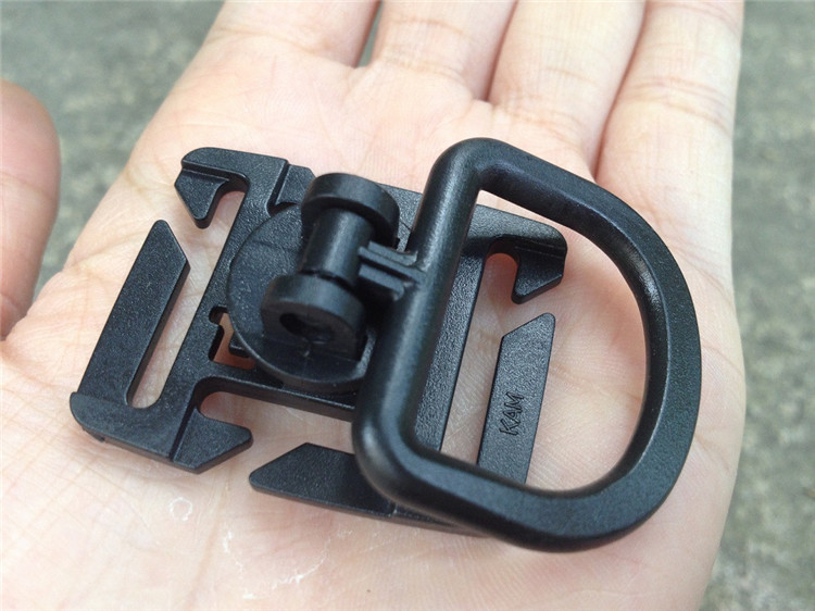 户外装备可旋转d型25mm背包d扣