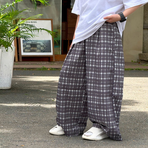 宝多童装男童防蚊裤儿童裤子夏装2026新款胖宝宝轻薄款凉感长裤子