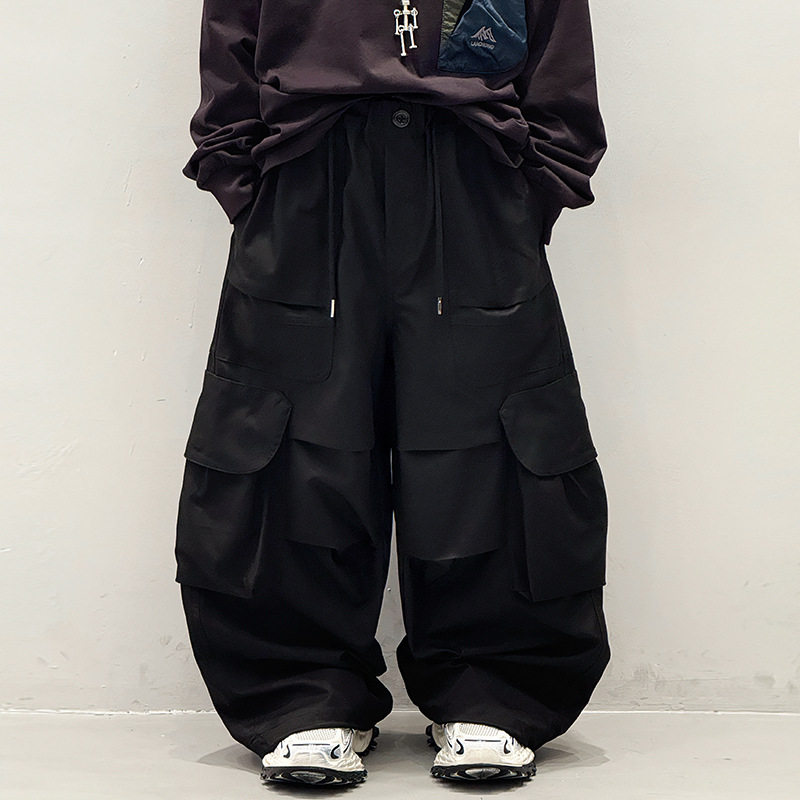 宝多童装男童裤子春秋款2025新款儿童秋装工装裤男孩长裤100-180