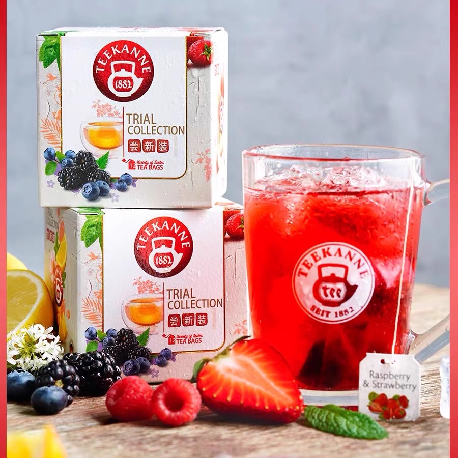teekanne覆盆子苹果焦糖波士茶包