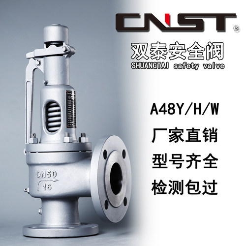 双泰弹簧全启式法兰安全阀