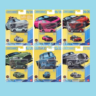 火柴盒 收藏家系列 2025D 保时捷 ADVAN 宾利老爷车 胶胎1:64车模